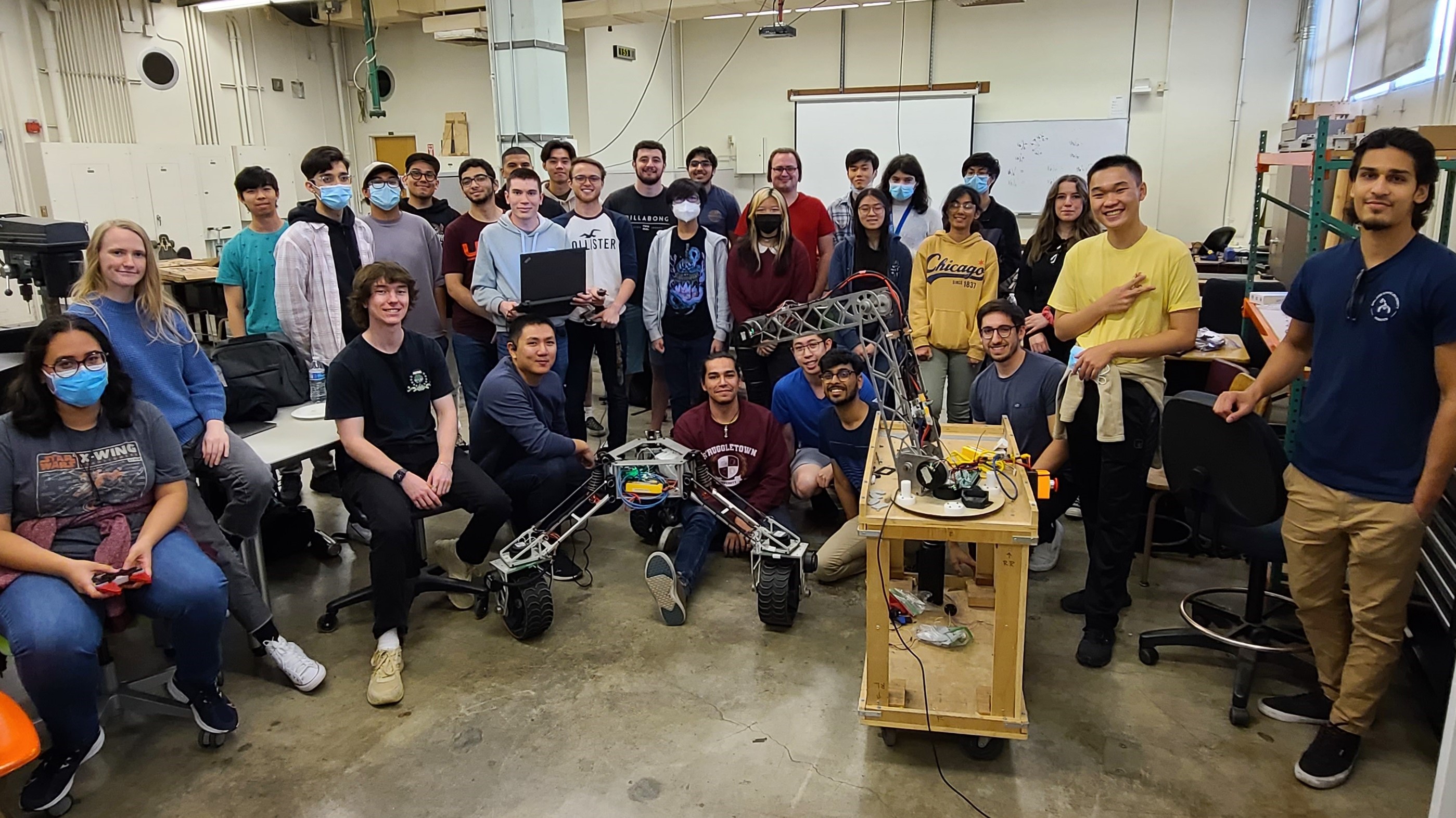 Picture of current 2024 Robotics team